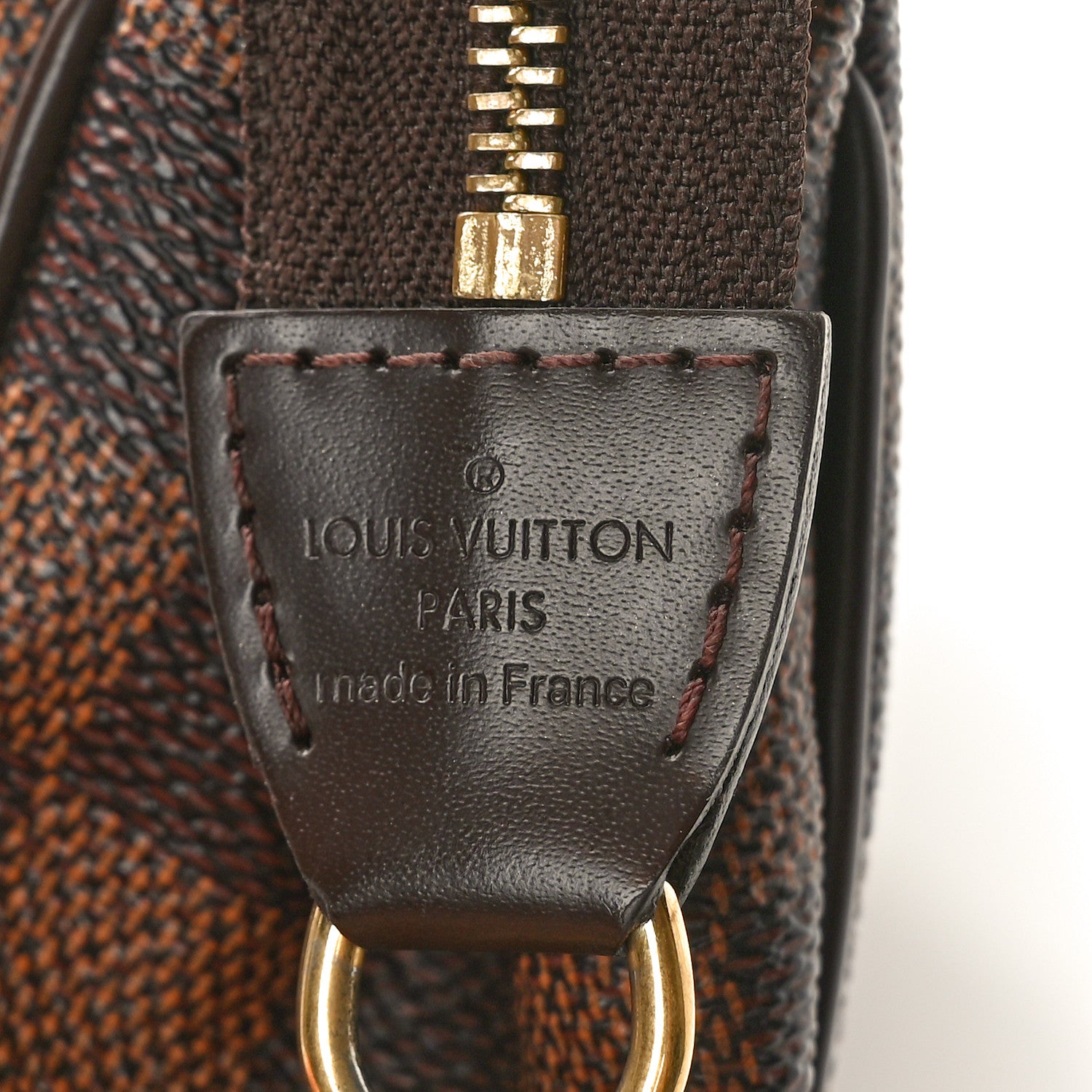 Louis Vuitton Damier Ebene Eva Clutch 6 of 10