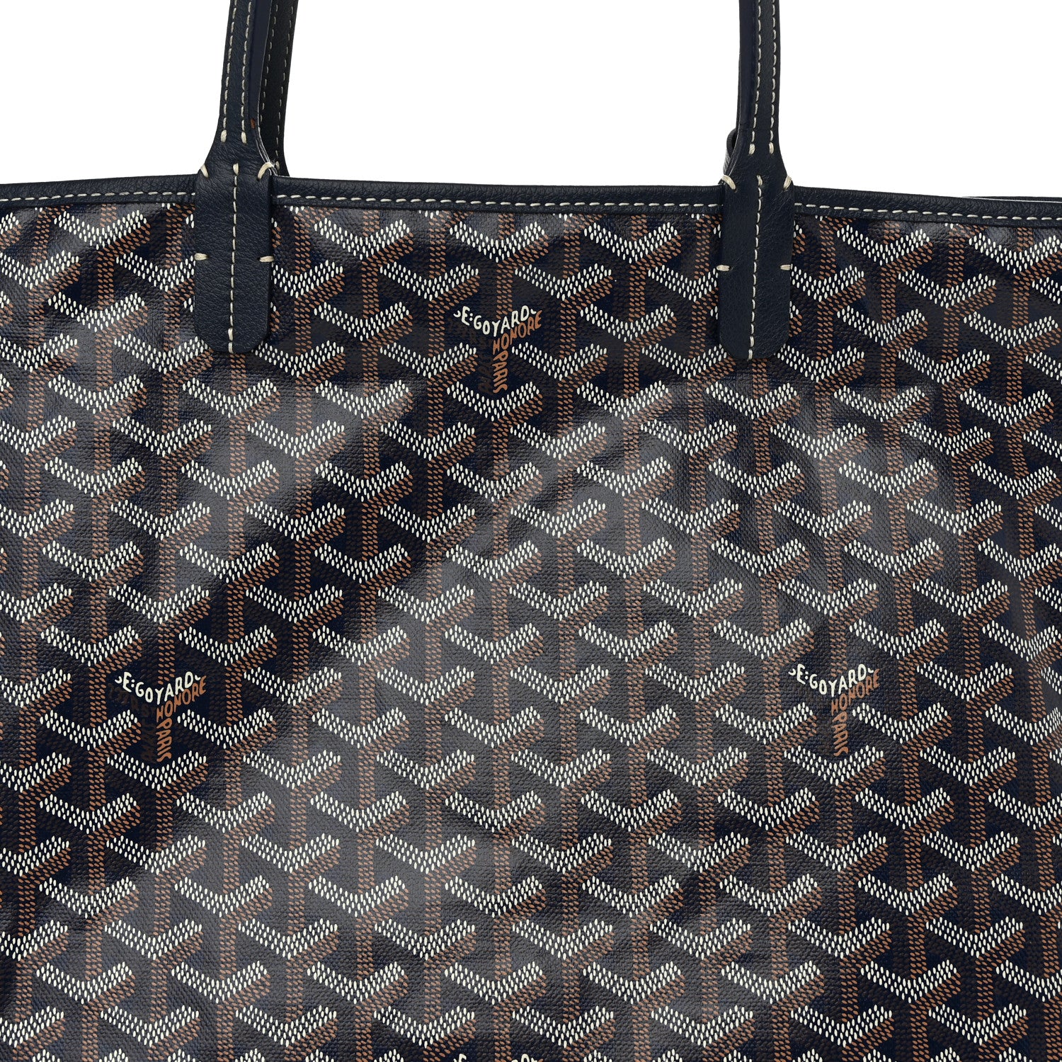 Goyard Goyardine Saint Louis PM Navy 8 of 10