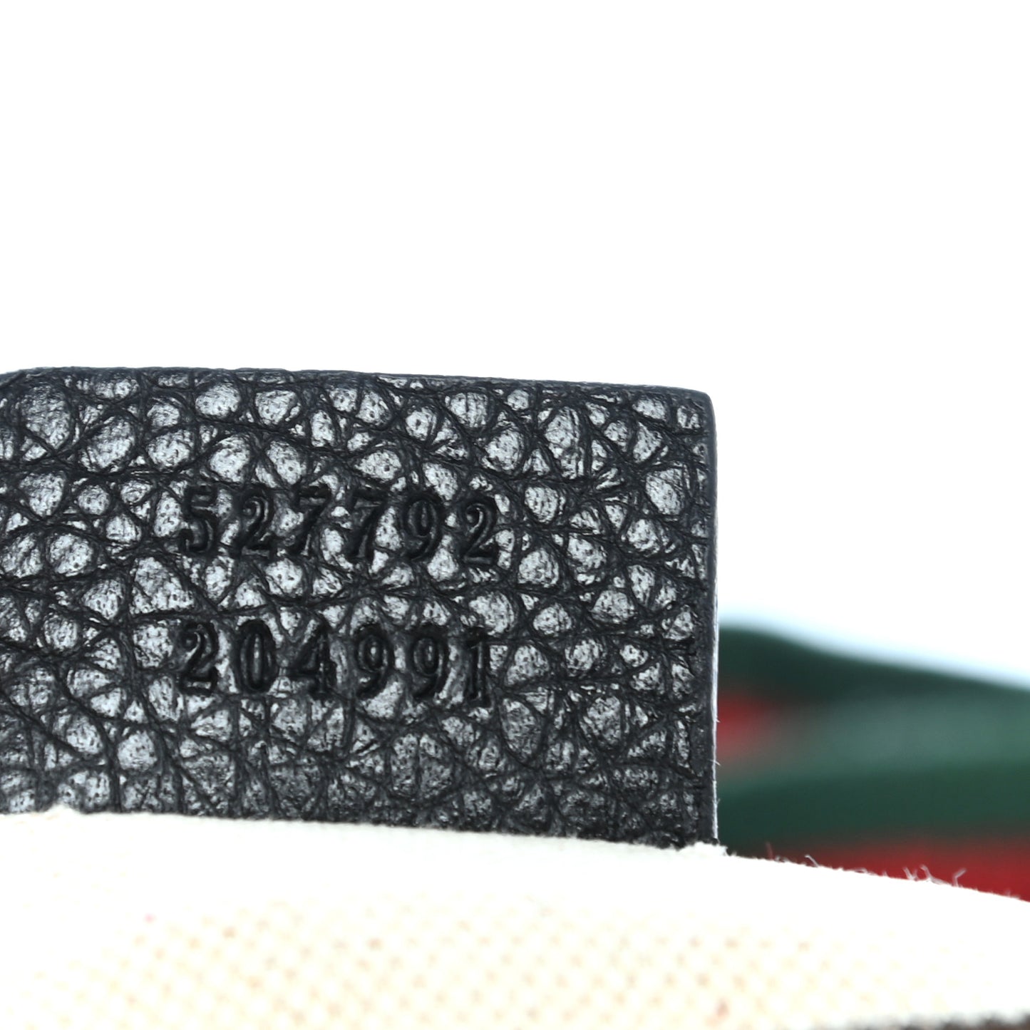 Grained Calfskin Small Logo Belt Bag Black
