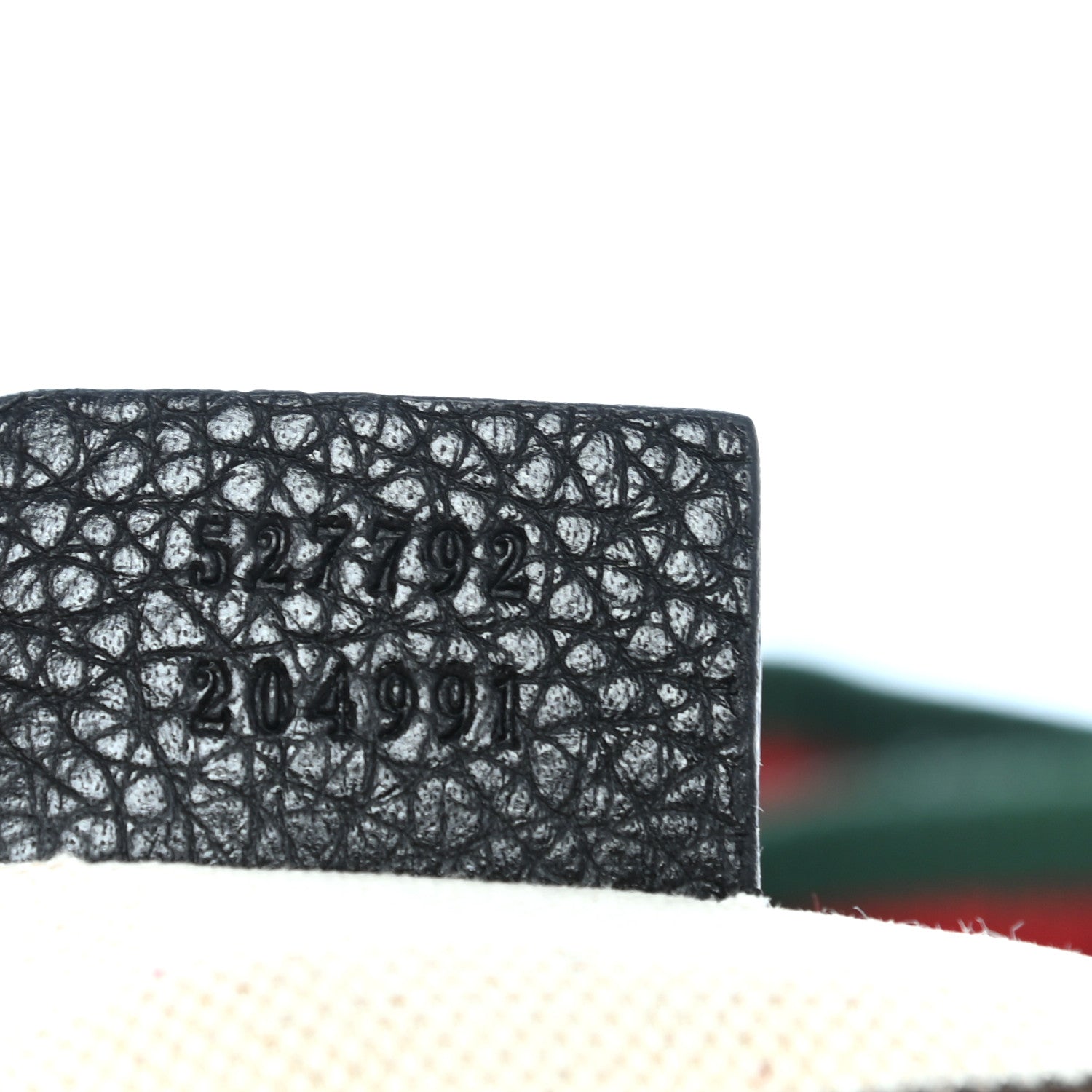 Gucci Grained Calfskin Small Logo Belt Bag Black 7 of 7