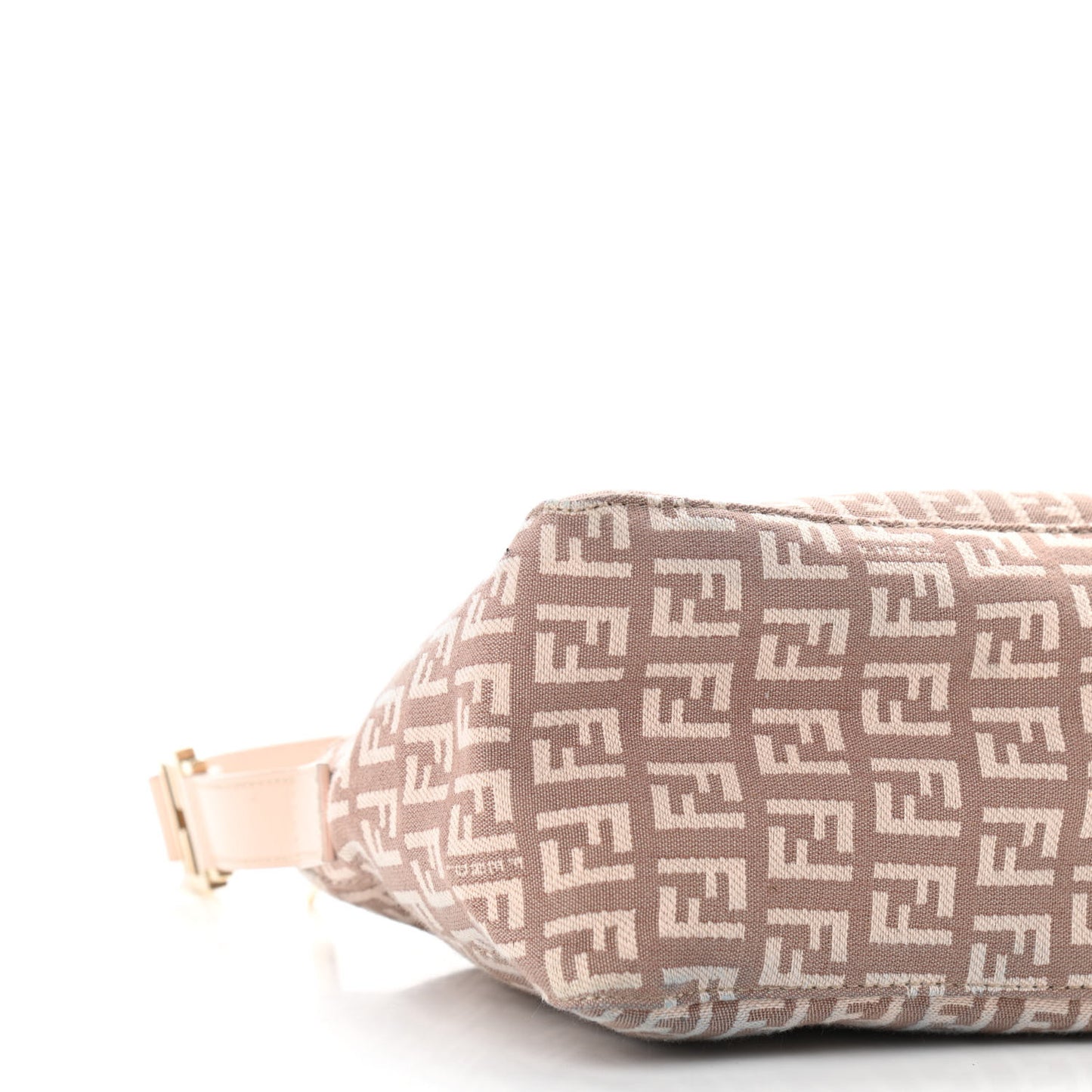 Zucchino Vitello Small Shoulder Bag Cipria Teint Cipria