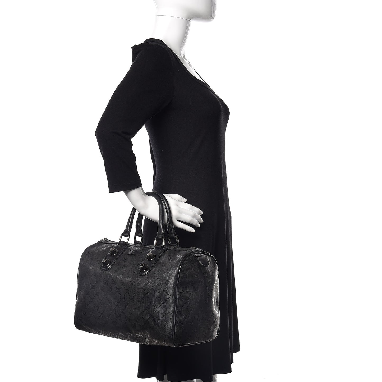 Imprime Monogram Medium Joy Stud Boston Black