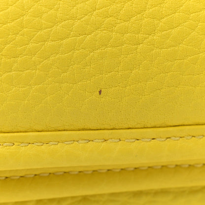 Hermes Taurillon Clemence Evelyne III PM Lime 11 of 13