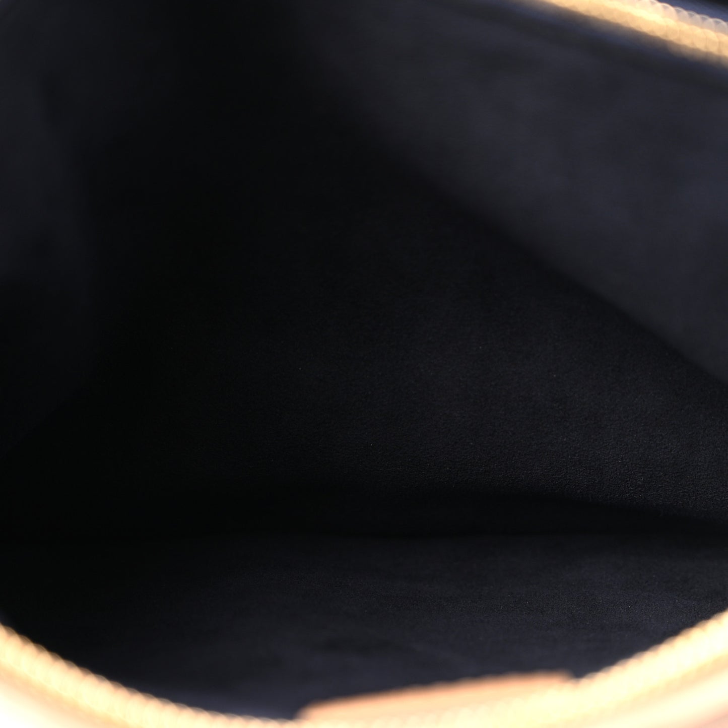 Lambskin Embossed Monogram Coussin PM Camel