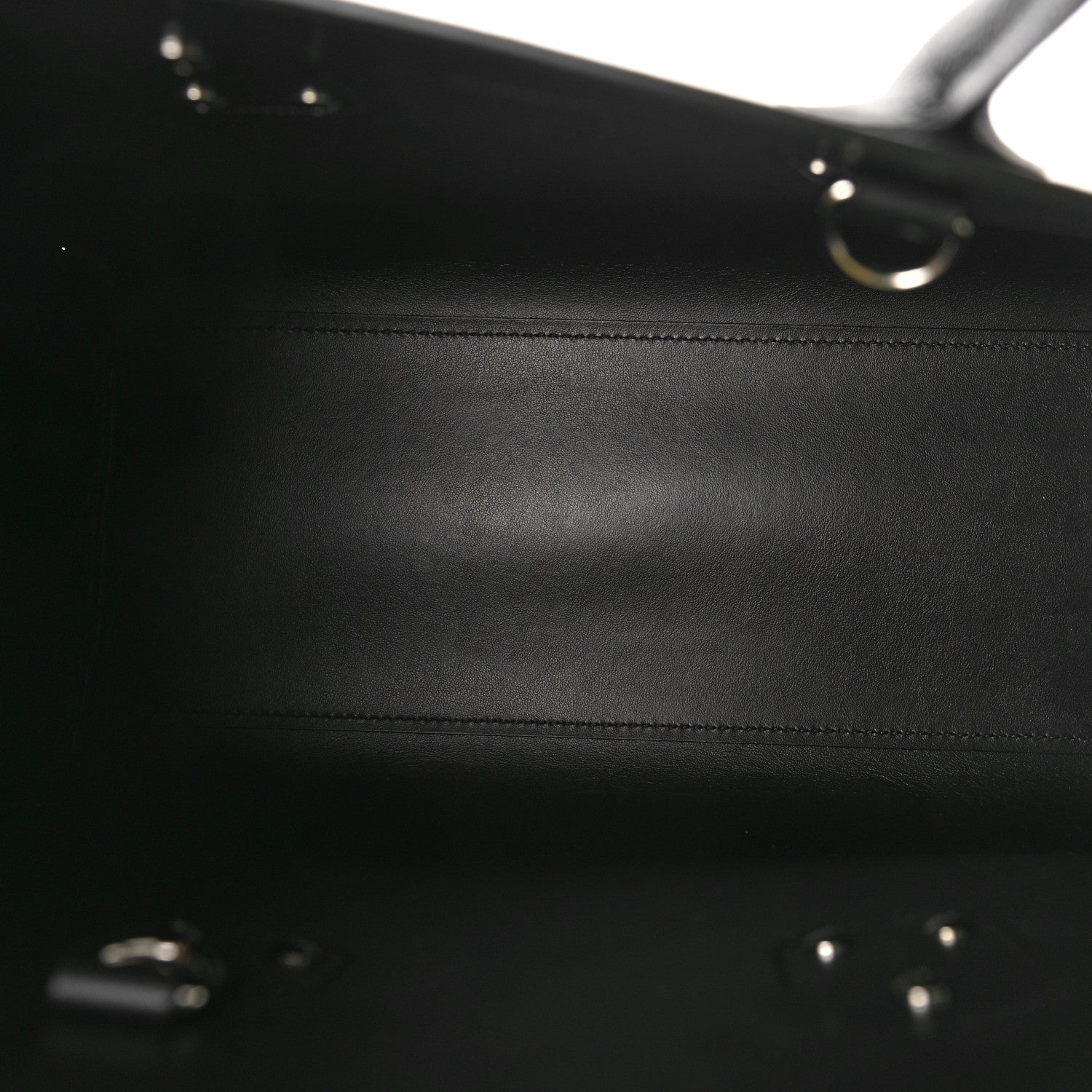 Saint Laurent Grained Calfskin Small Sac De Jour Black 6 of 9