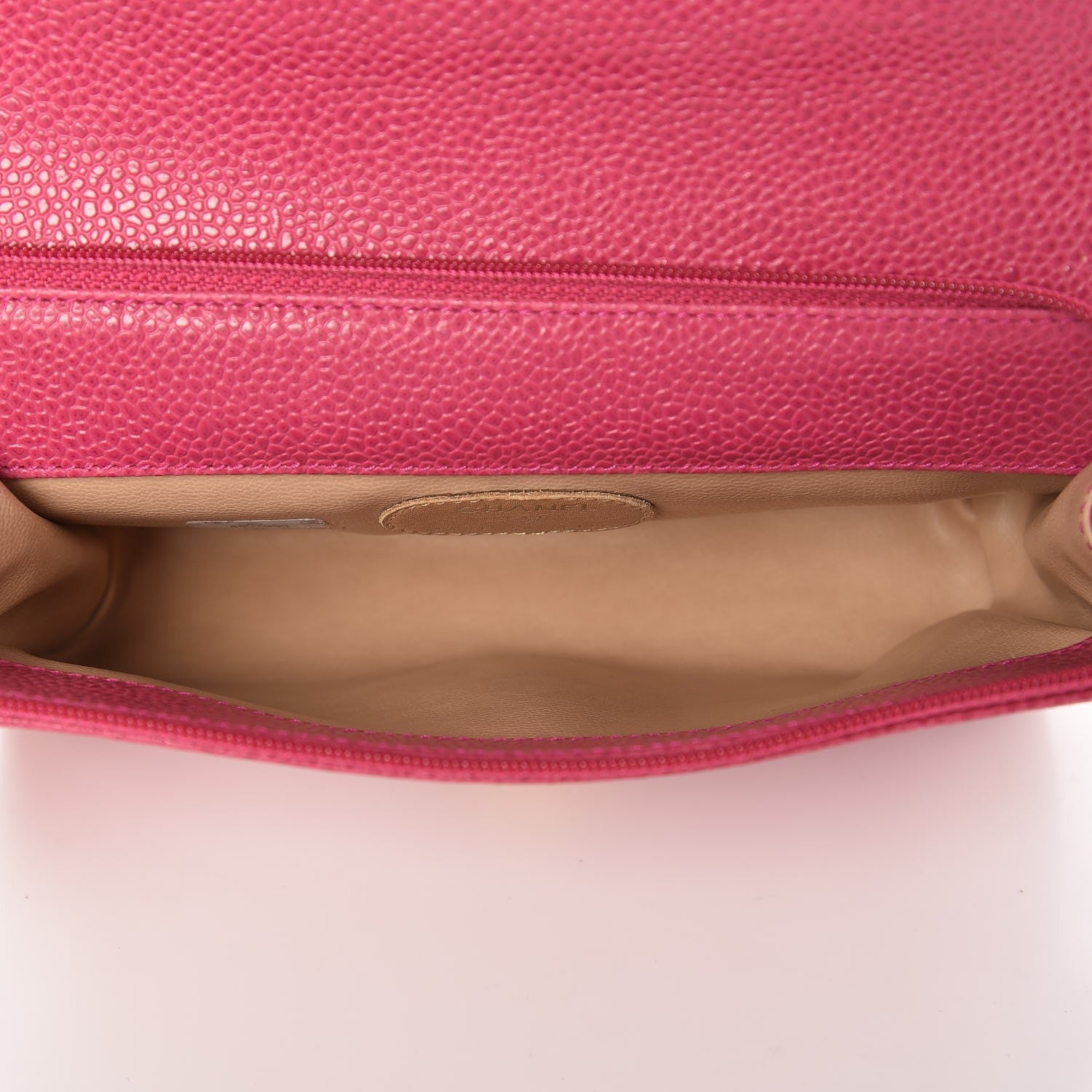 Chanel Caviar Timeless CC Cosmetic Pouch Pink 5 of 8