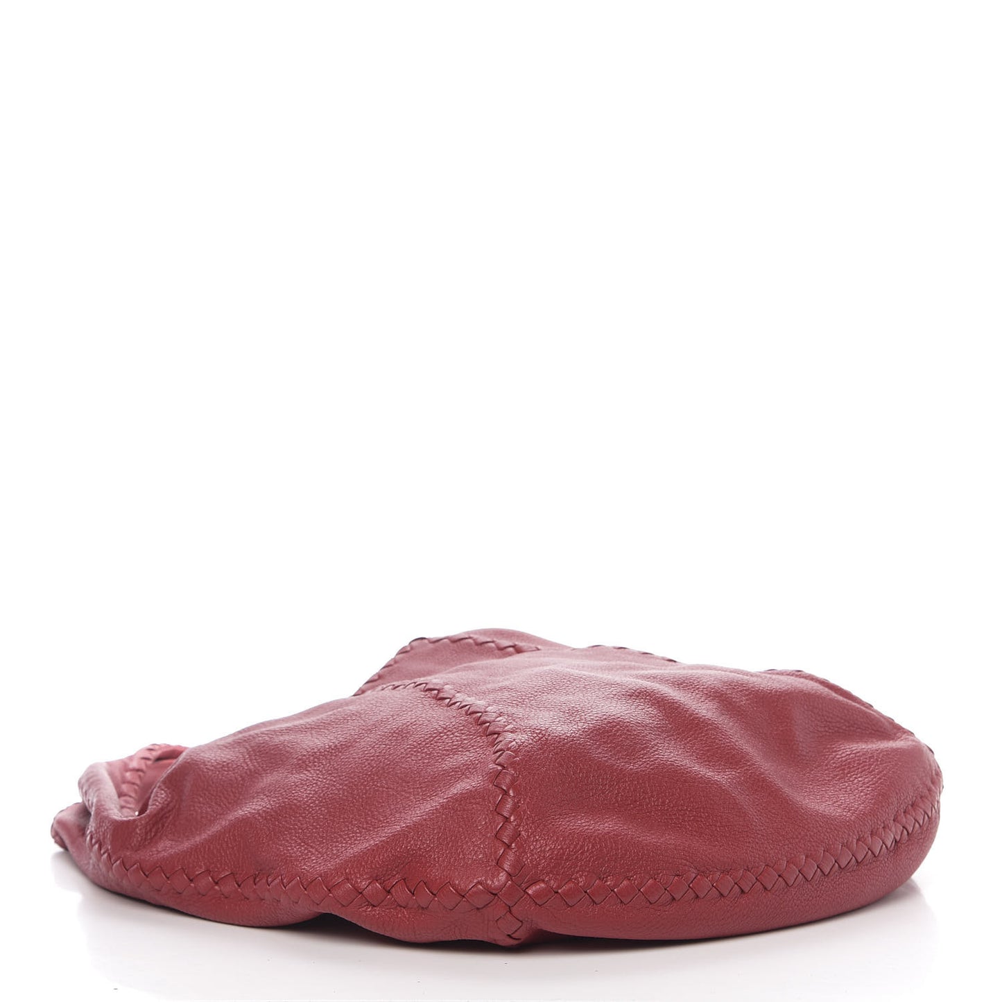 Cervo Deerskin Large Hobo China Red