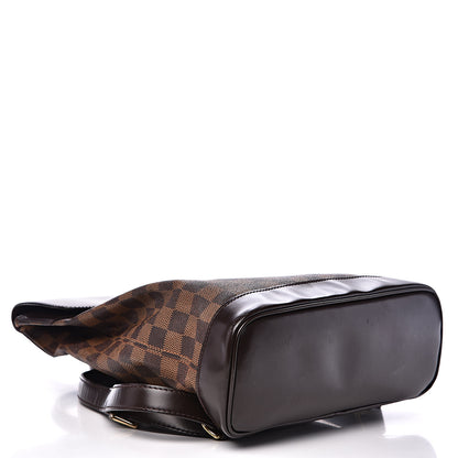 Louis Vuitton Damier Ebene Soho Backpack 3 of 13