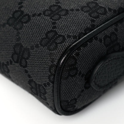 Gucci X BALENCIAGA BB Monogram Web Mini Ophidia Shoulder Bag Black 12 of 13