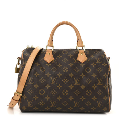 Louis Vuitton Monogram Speedy Bandouliere 30 1 of 15
