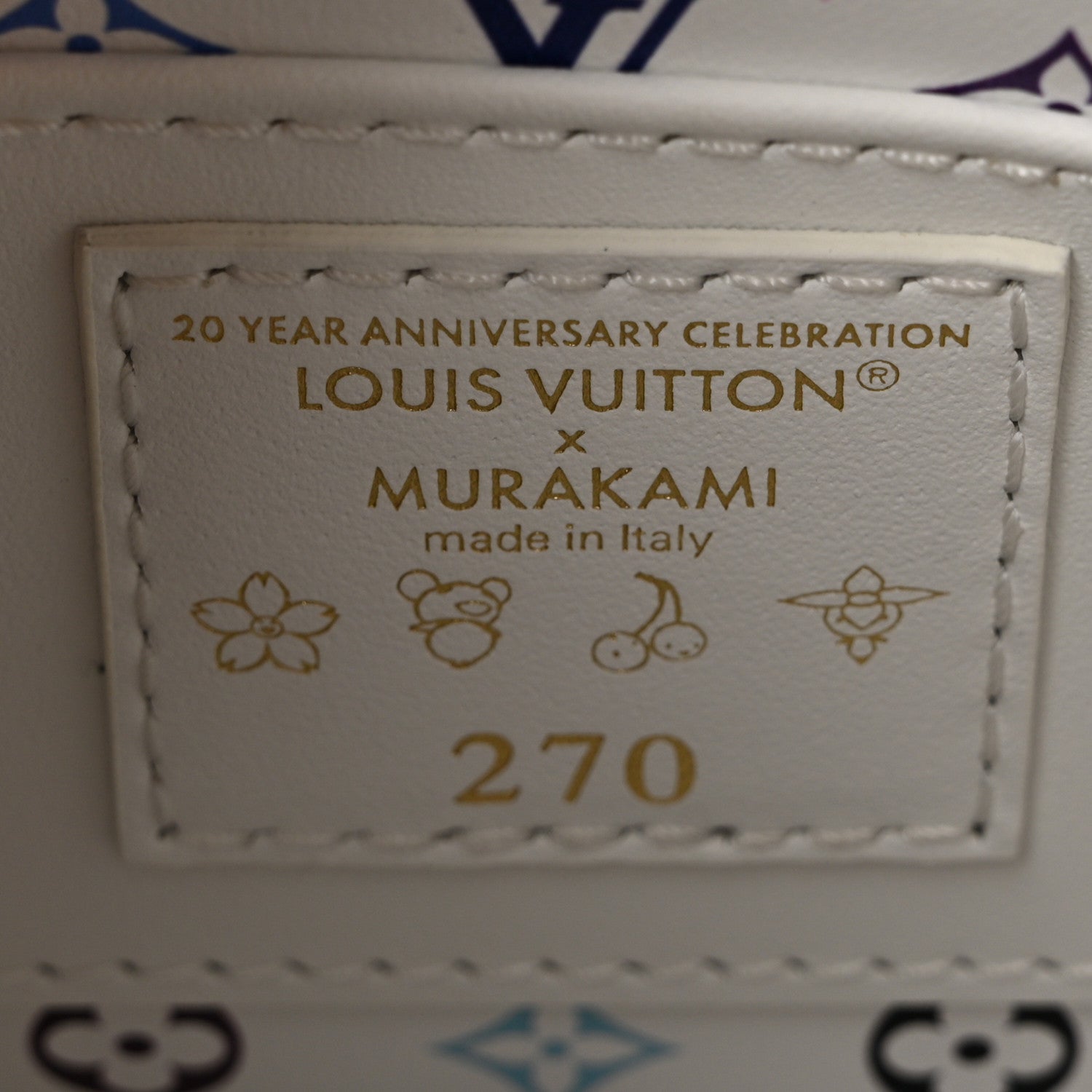 Louis Vuitton LV X TM Taurillon BB Capucines  Blanc 6 of 9
