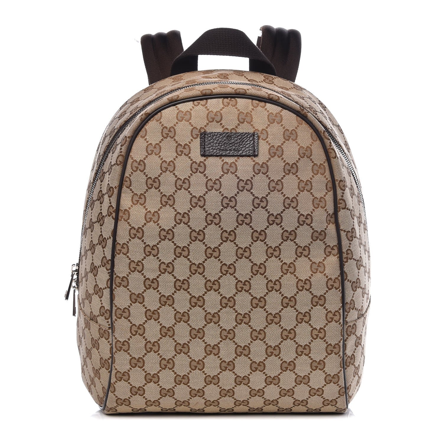Gucci Monogram Travel Backpack Dark Brown 1 of 7