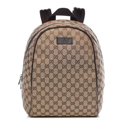 Gucci Monogram Travel Backpack Dark Brown 1 of 7