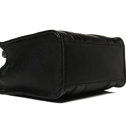 Marc Jacobs Grained Calfskin Small The Tote Bag Black 9 of 14
