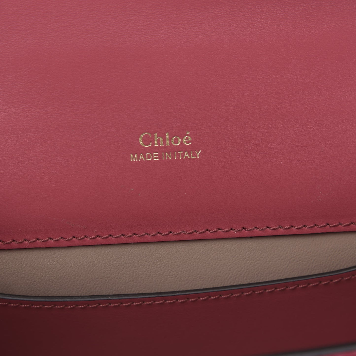 Calfskin Crocodile Embossed Mini Aby Chain Shoulder Bag Graphic Pink