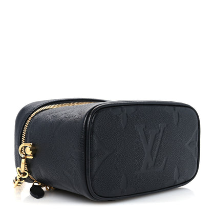Louis Vuitton Empreinte Monogram Giant Vanity PM Black 4 of 10