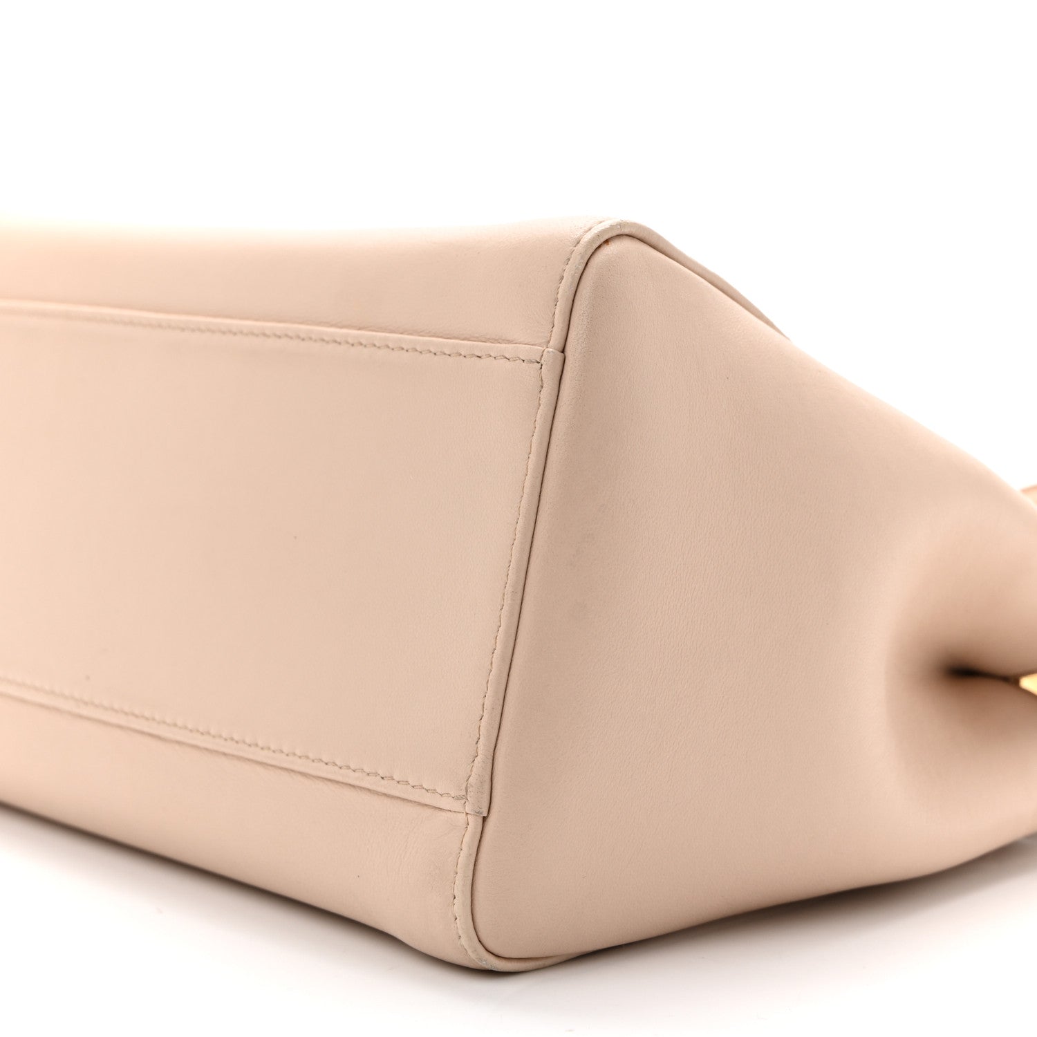 Fendi Nappa Mini Peekaboo Iconic Satchel Rosa Plaster 1907080