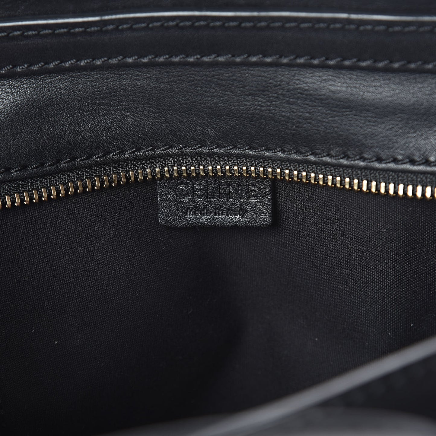 Smooth Calfskin Nano Luggage Black