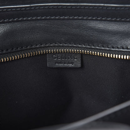 Celine Smooth Calfskin Nano Luggage Black 6 of 9