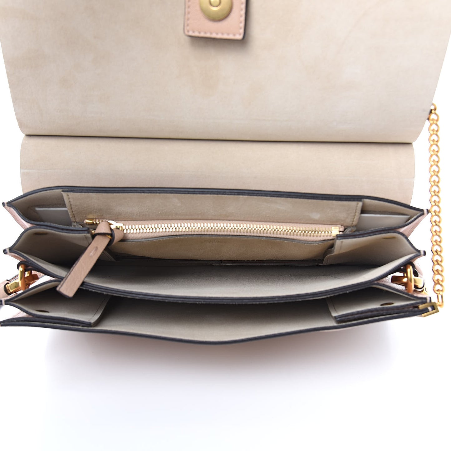 Goatskin Medium Faye Shoulder Bag Biscotti Beige
