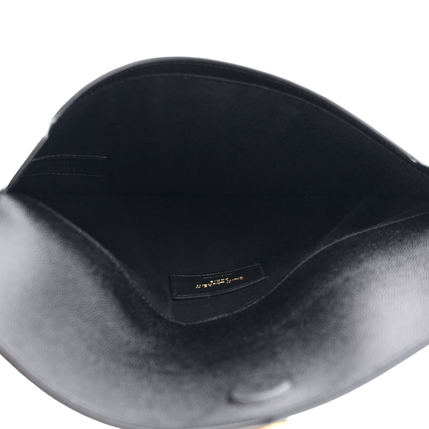 Saint Laurent Grain De Poudre Uptown Pouch Black 5 of 7