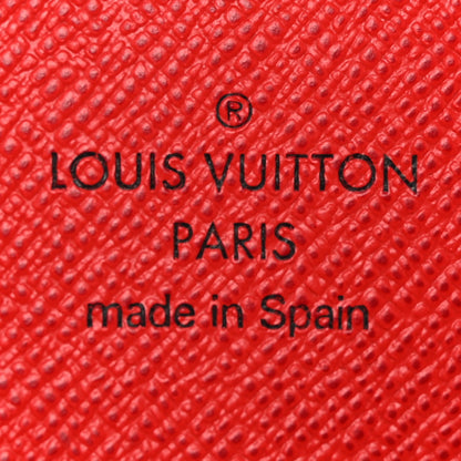Louis Vuitton Monogram Sarah Wallet NM Coquelicot 6 of 9