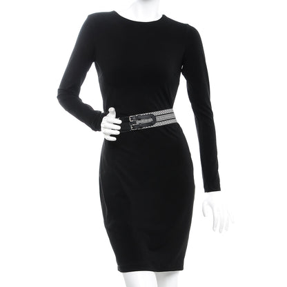 Hermes Toile Sombrero 50mm Cavale Belt 80 Noir Ecru 2 of 5