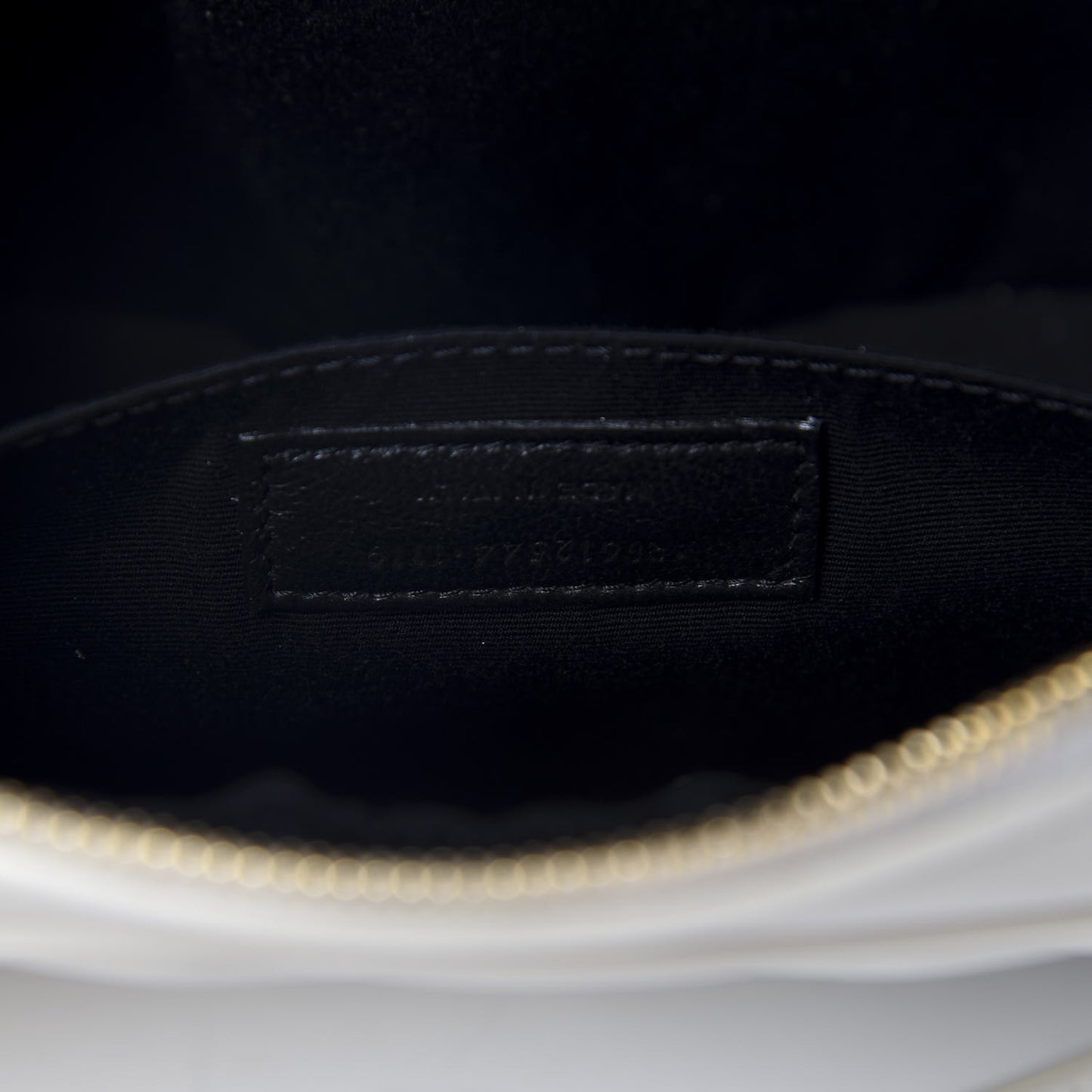 Calfskin Matelasse Monogram Lou Camera Bag Crema Soft