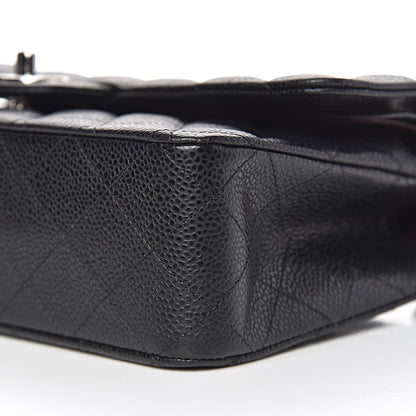 Chanel Caviar Quilted Medium Double Flap Black 9 of 10