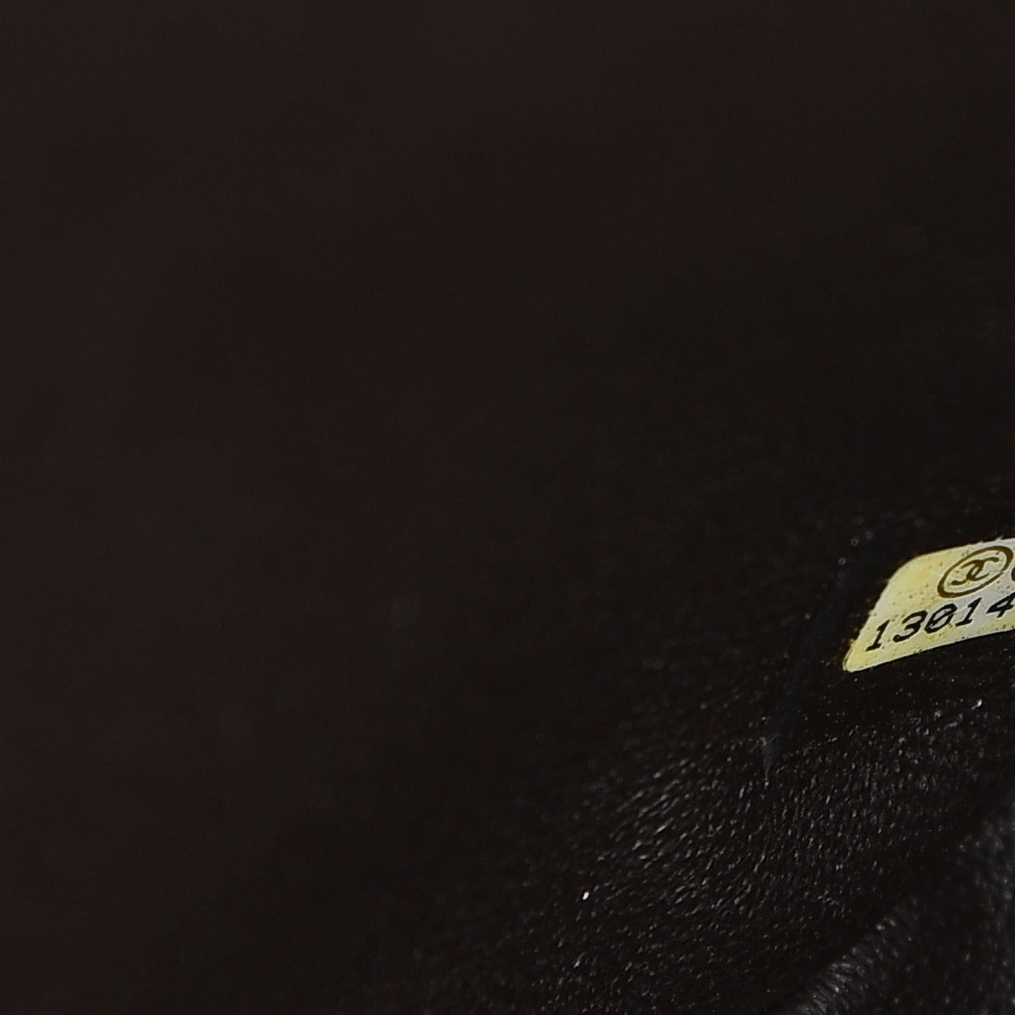 Caviar Quilted Jumbo Single Flap Dark Brown