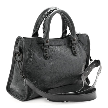 Balenciaga Agneau Arena Classic Hardware Small Le City Grey 3 of 10