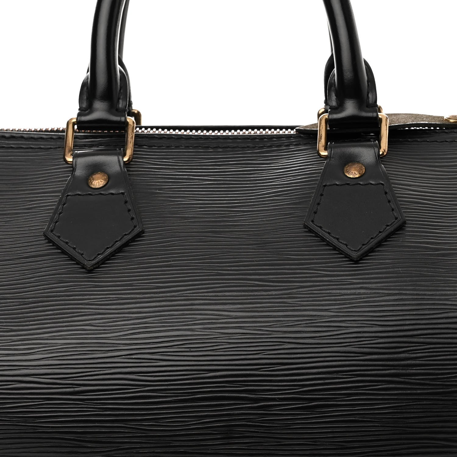 Louis Vuitton Epi Speedy 25 Black 8 of 11