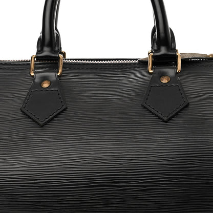 Louis Vuitton Epi Speedy 25 Black 8 of 11