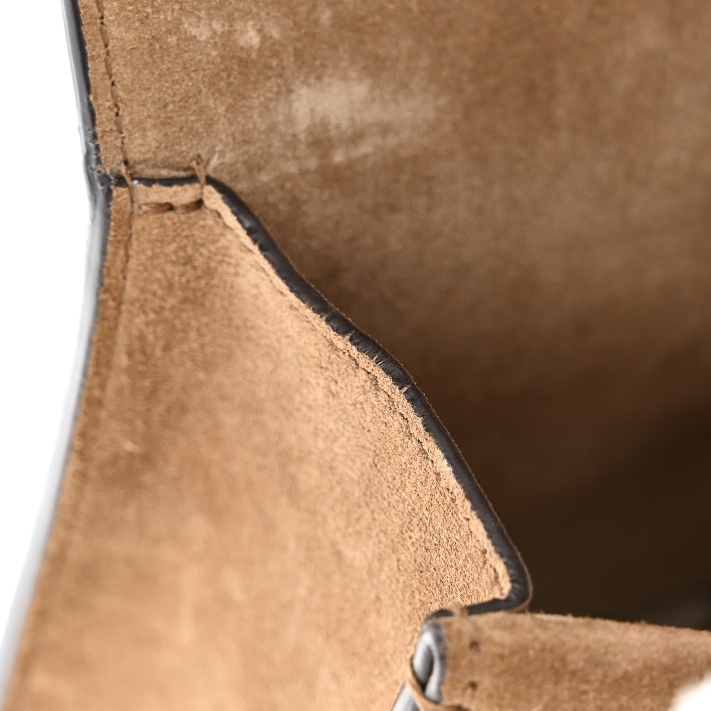GG Supreme Monogram Suede Crystal Small Dionysus Shoulder Bag Beige Ebony Taupe