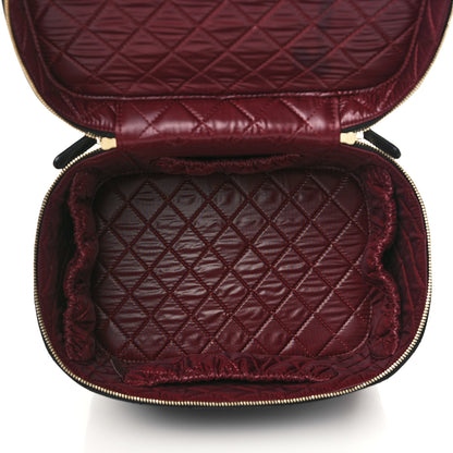 Chanel Lambskin Quilted Large Vanity Pouch Black 5 of 10