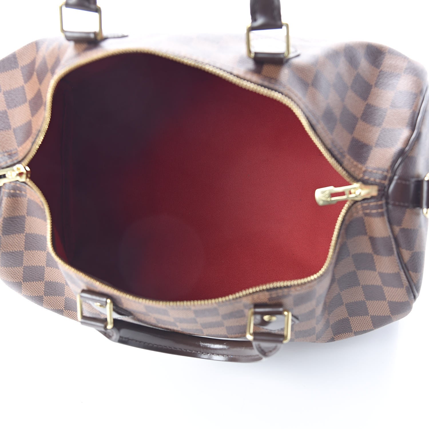 Louis Vuitton Damier Ebene Speedy Bandouliere 35 6 of 10