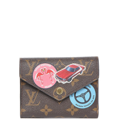 Louis Vuitton Monogram World Tour Victorine Wallet 1 of 7