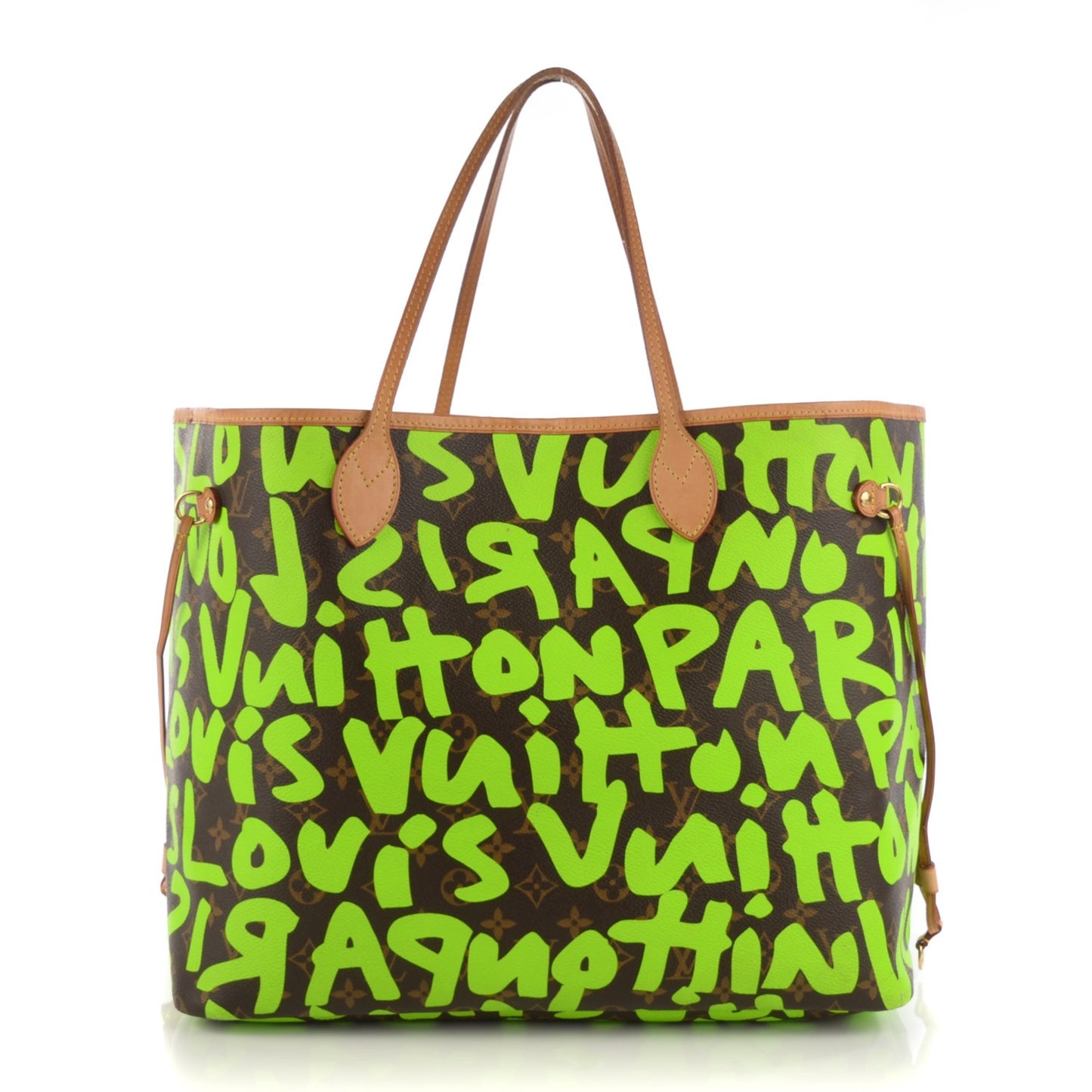 Monogram Graffiti Neverfull GM Green