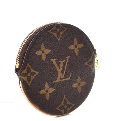 Louis Vuitton Monogram Round Coin Purse 3 of 8