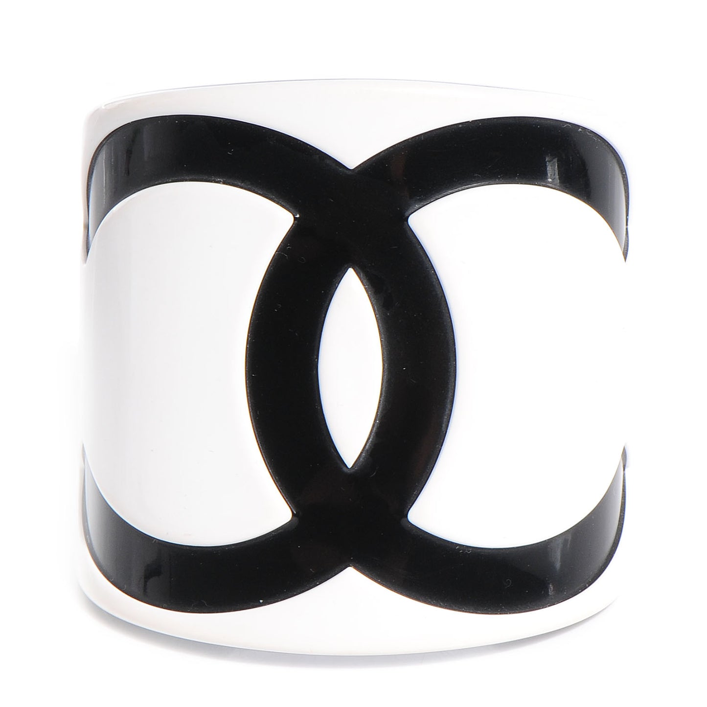 Resin CC Cuff Black White