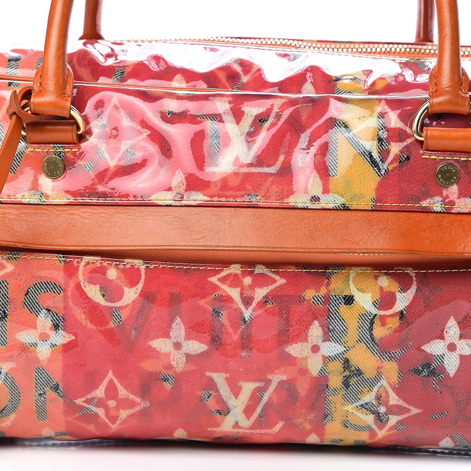 Louis Vuitton Monogram Pulp Defile Weekender PM Rose 13 of 13