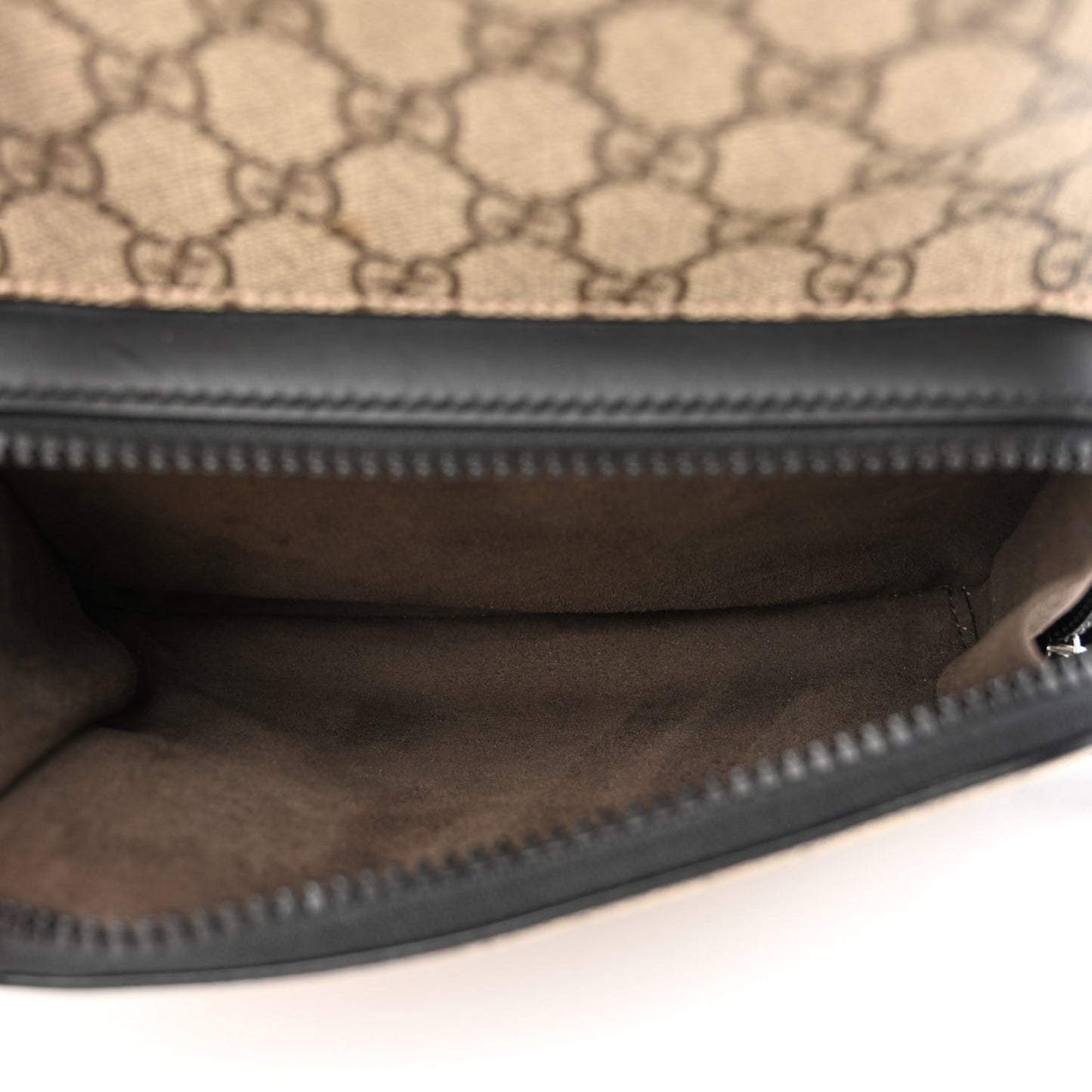 GG Supreme Monogram Small Eden Day Backpack Black