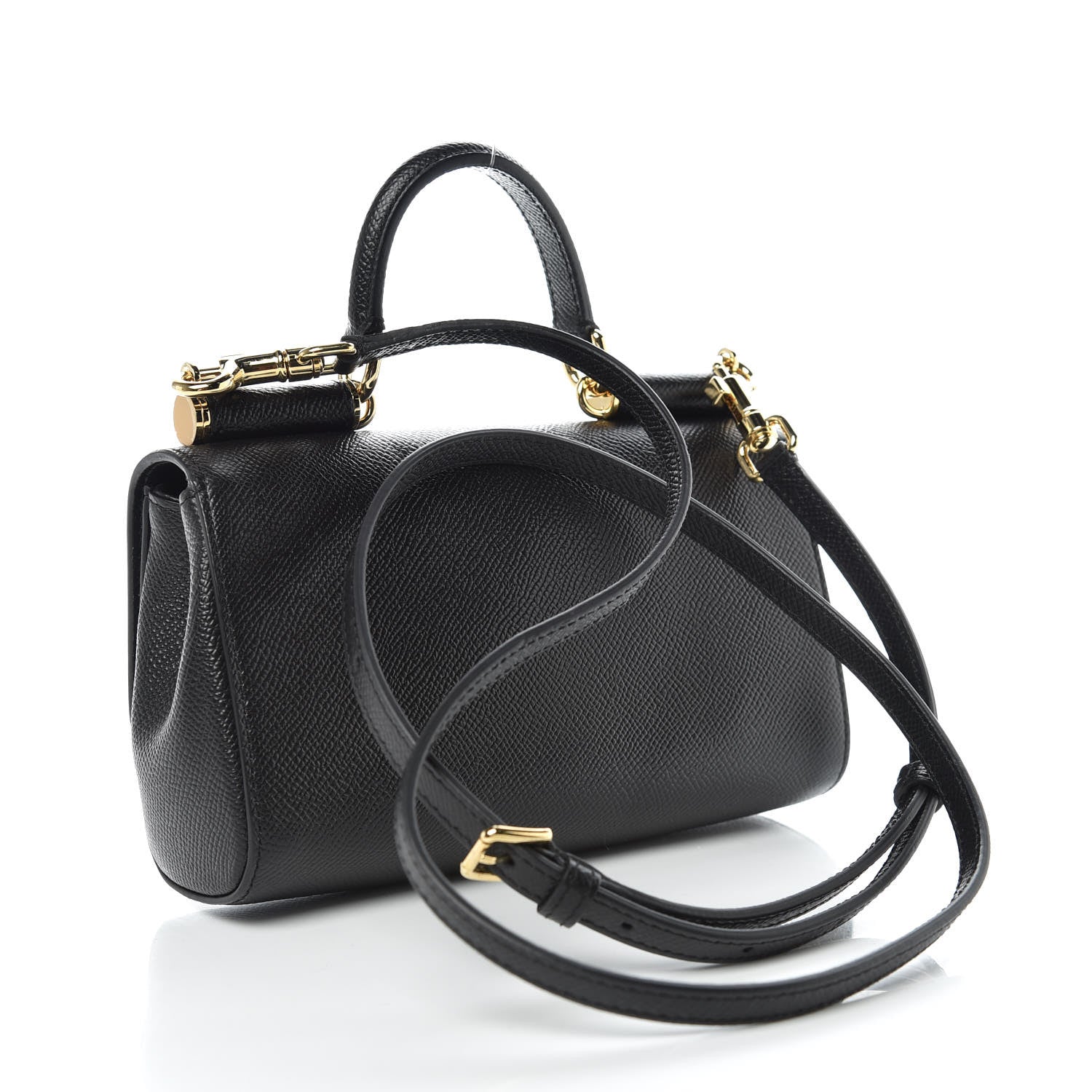 Dolce & Gabbana Dauphine Mini Miss Sicily Bag Black 3 of 9
