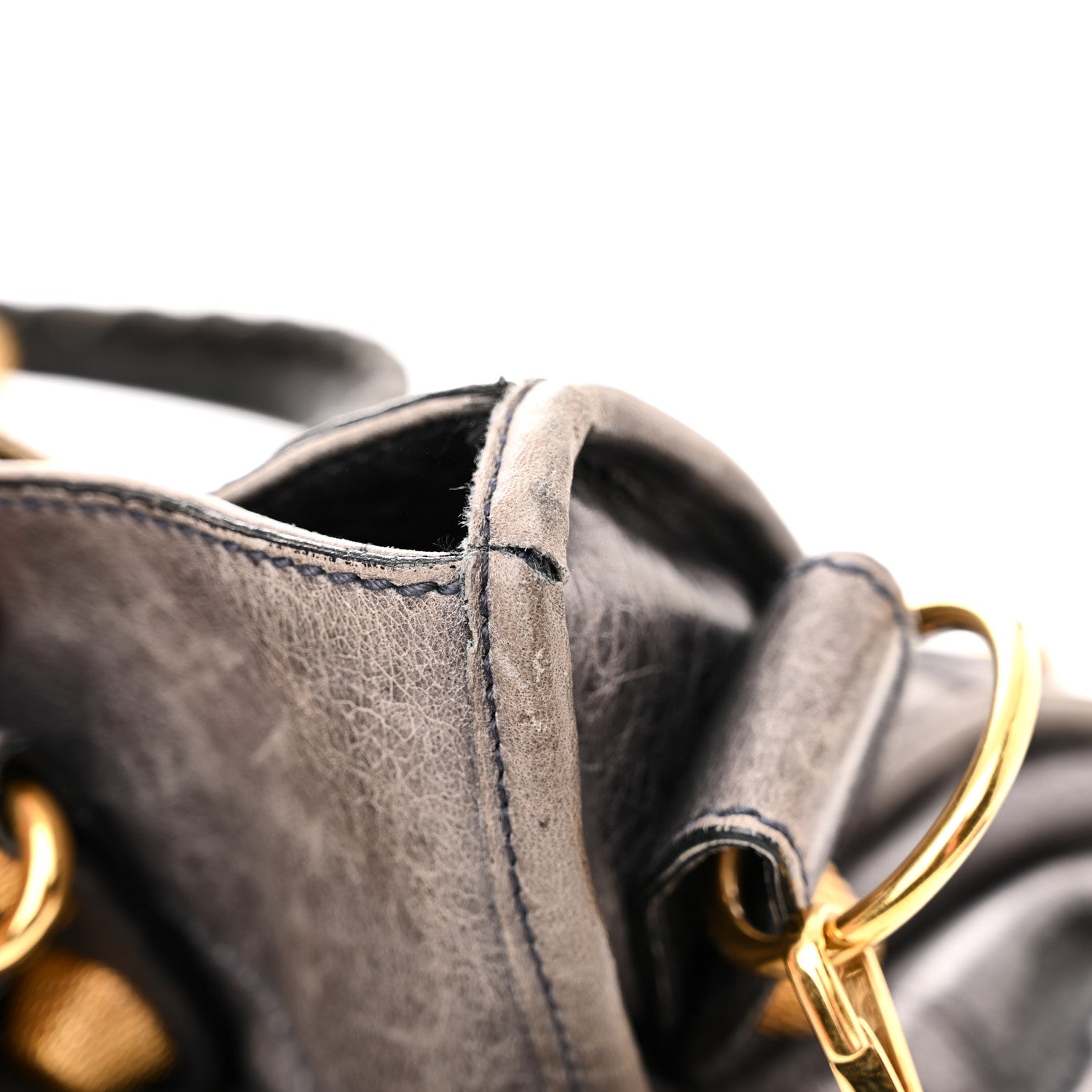 Balenciaga Agneau Giant 21 Gold Hardware City Anthracite 12 of 17