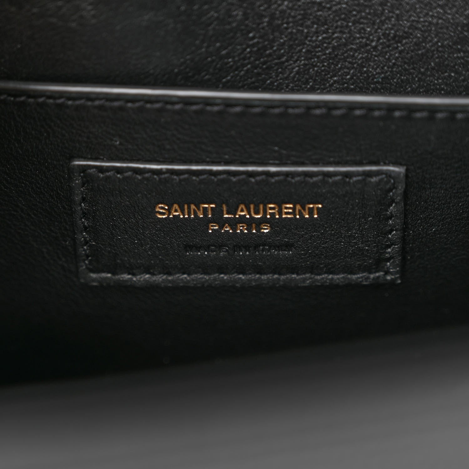 Saint Laurent Grain de Poudre Medium Classic Monogram Cassandra Top Handle Black 6 of 11