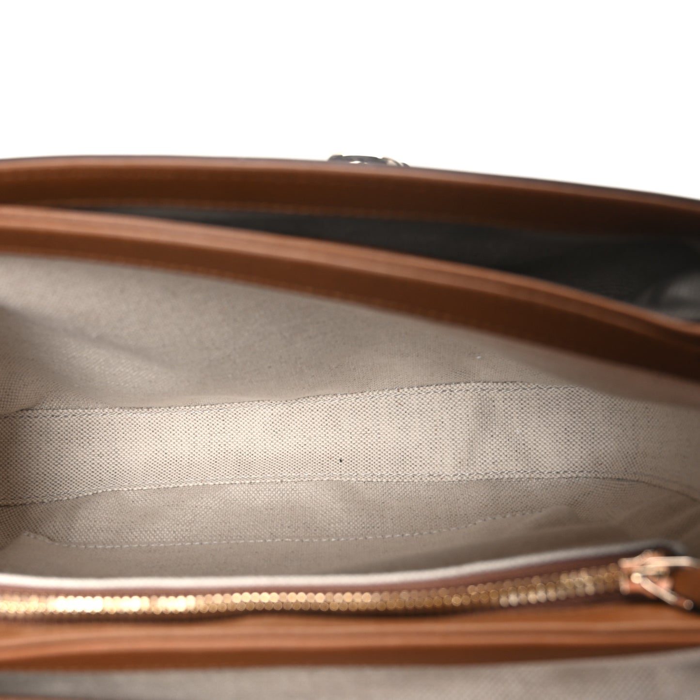 GG Supreme Monogram Horsebit 1955 Soft Small Shoulder Bag Beige Brown