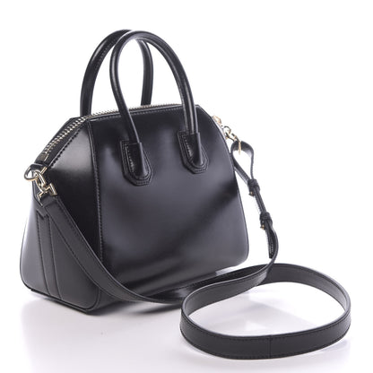 Givenchy Shiny Lord Calfskin Mini Antigona Black 3 of 11