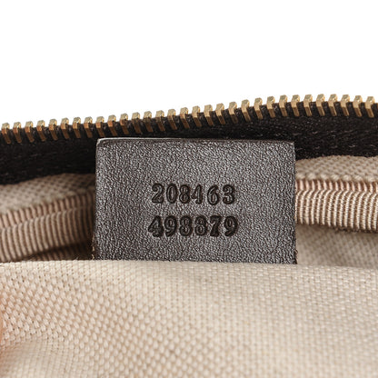 Gucci GG Plus Monogram Selleria Calfskin Briefcase Beige Ebony Cocoa 7 of 7