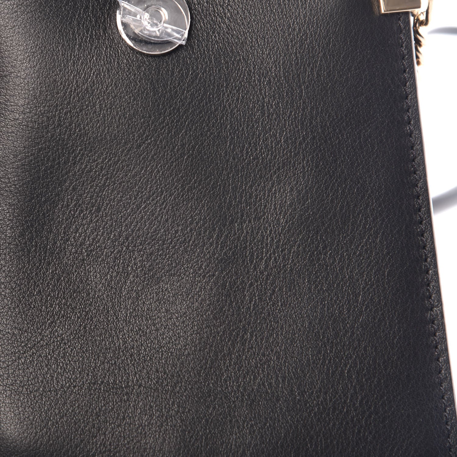 Chloe Suede Calfskin Mini Faye Bracelet Bag Black 8 of 15