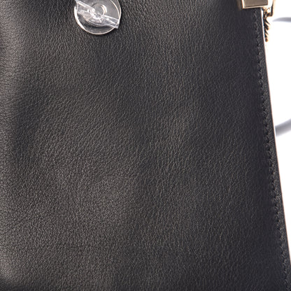 Chloe Suede Calfskin Mini Faye Bracelet Bag Black 8 of 15